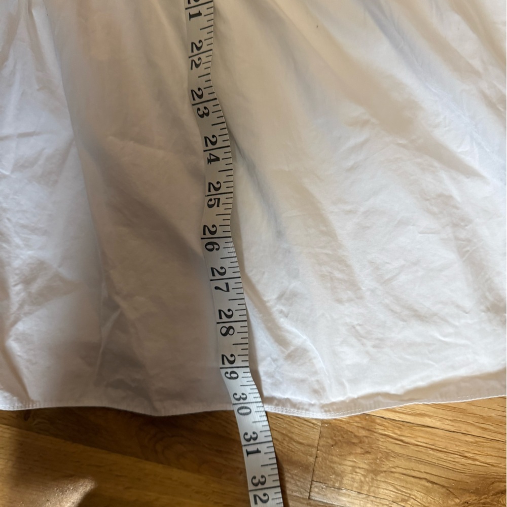 Lafayette 148 New York White Sleeveless Plepum - Picture 4 of 6